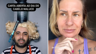 'Cabelo maluco': internautas ‘desabafam’ sobre pressão de fazer bonito na brincadeira