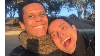 Wendell (esquerda) e Rodrigo (direita) também trabalharam juntos no "Zorra Total"