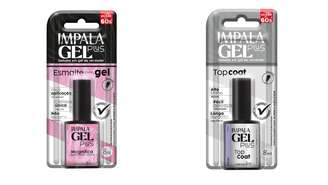 Esmalte e top coat da nova linha da Impala