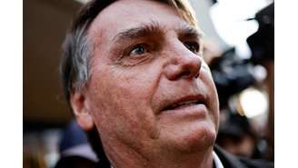 O ex-presidente Jair Bolsonaro, em agosto de 2023