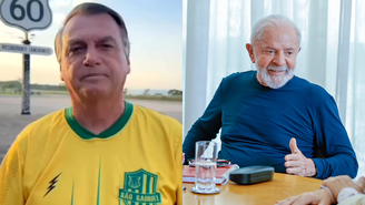 Bolsonaro fala em Lula ao acompanhar aliados em Goiânia