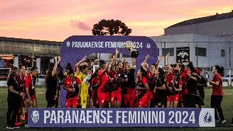 Athletico é pentacampeão do Paranaense Feminino 