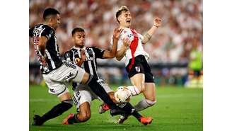 Atlético enfrentou o River Plate na semifinal da Libertadores