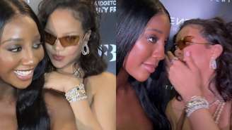 Camilla de Lucas e Rihanna