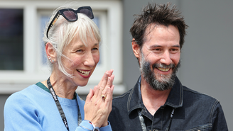 Keanu Reeves e  Alexandra Grant
