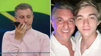 Luciano Huck para o 'Domingão' ao receber ligação do filho: 'Filho a gente atende'