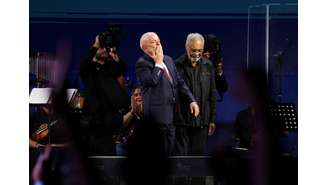 Presidente Luiz Inácio Lula da Silva (PT) participou neste sábado, 16, do último dia do Aliança Global Festival Contra a Fome e a Pobreza