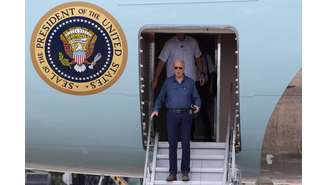 Biden durante visita em Manaus