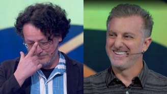 Rodrigo Mutuca e Luciano Huck no Quem Quer Ser um Milionário, quadro do Domingão com Huck