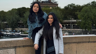 Mari Fernandez e Júlia Ribeiro estão juntas há dois anos e 11 meses