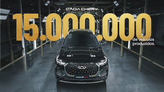 Caoa Chery Tiggo 8 Pro feito no Brasil foi o Chery de número 15 milhões