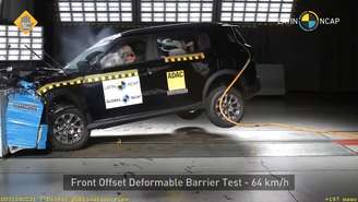 Latin NCAP - Teste de segurança do C3 Aircross 2025