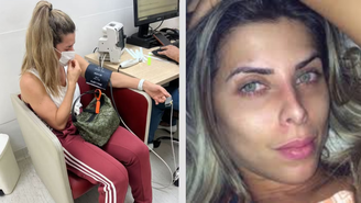 Ana Paula Minerato surge no hospital, após áudios racistas vazarem