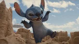 Visual do Stitch no live-action