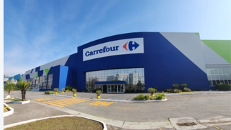 Fachada da rede Carrefour