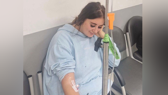 Paige Roberts passou horas no hospital, em meio a exames da sua função renal e hepática.