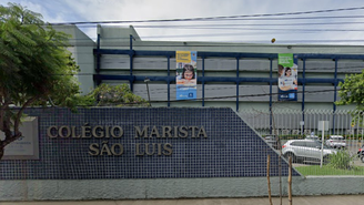 Fachada do Colégio Marista São Luís em Recife (PE)