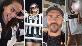 Famosos comemoram o tricampeonato do Botafogo no Brasileiro