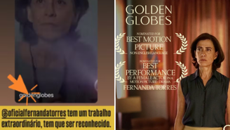 ‘Comovida’, Fernanda Montenegro celebra indicação da filha ao Globo de Ouro 2025