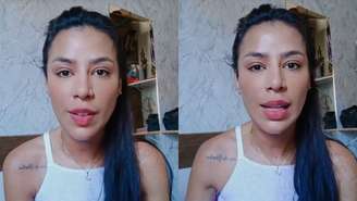 Ex-esposa de Hulk Magrelo se manifesta nas redes sociais; modelo acusa humorista de agressão