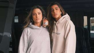 Lauana Prado e Tati Dias constantemente trocam declarações de amor nas redes sociais