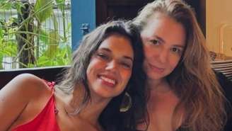 Alane Dias e mãe, Aline Dias