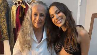 Encontro de ícones: Anitta tieta Maria Bethânia e declara: ‘Rainha absoluta’