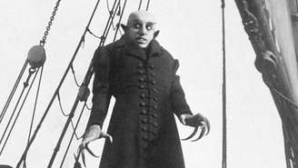 A imagem de Max Schreck como o vampiro Orlok na versão de 1922 de "Nosferatu" é uma das mais icônicas da história do cinema