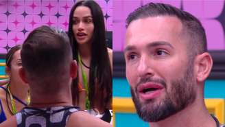 Renata, Eva e Diego Hypólito no 'BBB 25'