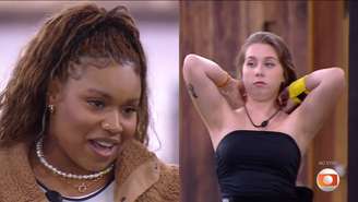 Camilla rebateu Raíssa ao vivo no BBB 25