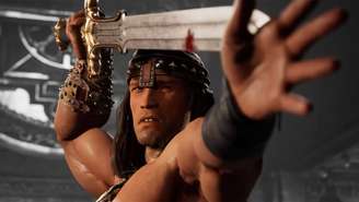 Conan, o Bárbaro mostra sua força em novo trailer de Mortal Kombat 1