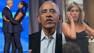 Barack Obama e Jennifer Aniston estariam vivendo romance, ex-presidente deve anunciar o divórcio