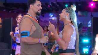 Vinicius e Aline no 'BBB 25'