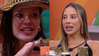 Vitória Strada desabafou ao ouvir seu nome em conversa de Eva e Renata