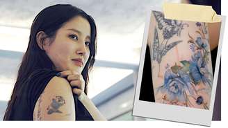 Narr trabalha como tatuadora na Coreia do Sul há cerca de sete anos