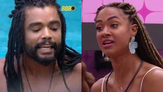 Diogo se exalta em discussão com Aline após Paredão