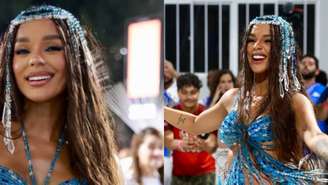 Brunna Gonçalves exibe barrigão de grávida em ensaio de Carnaval: 'De pertinho'