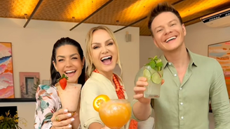 Thaís Fersoza, Eliana e Michel Teló 