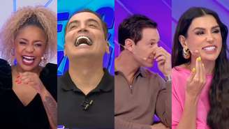 Cariúcha, Leo Dias, Gabriel Cartolano e Gaby Cabrini no Fofocalizando