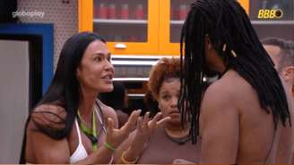 Gracyanne dá emoji de mentiroso para Diogo