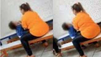Mulher foi gravada dando vários tapas no rosto de uma criança de 2 anos, em uma creche em Osasco (SP).