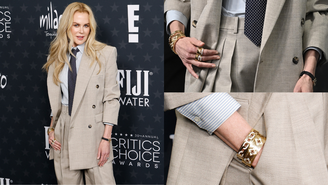Look de Nicole Kidman para o Critics Choice Awards 2025