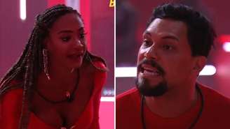 Aline briga com Vinícius durante festa do BBB 25