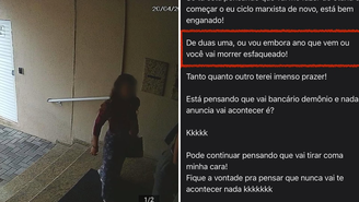 ‘Um inferno’: Casal de SC perseguido por stalker revela prints com ameaças e ofensas