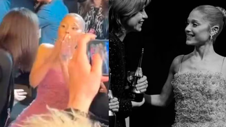 Ariana Grande se declara para Fernanda Torres após encontro viral: 'Nunca vou me esquecer'