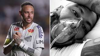 Neymar aparece usando inalador após três jogos no Santos: 'Já tá dando prejuízo'