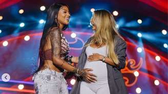 Mamãe coruja: Ludmilla se derrete pelo barrigão de Brunna Gonçalves e emociona fãs