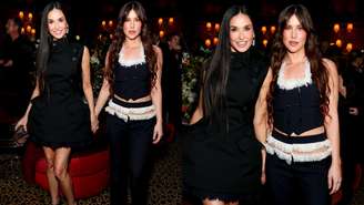 Demi Moore e a filha, Scout