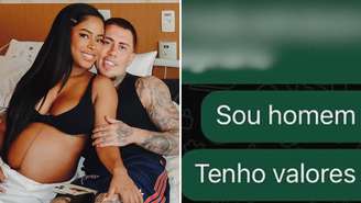 MC Daniel expõe pedido de noiva, Lorena Maria