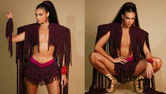 Alane Dias diz estar realizando um sonho ao desfilar na Sapucaí.